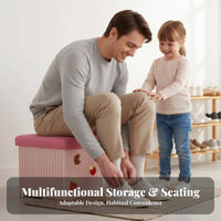 Multi-Functional burger Pouf Creative Design Storage Stool Soft Seat Footstool Portable with carrying strap for Students, Families, Home Decorators, Entryway, Living Room, Bedroom, Playroom