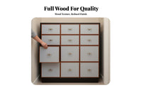 Sturdy Construction 8-Drawer Narrow chest of drawers Modern design Chest of Drawers Space-Saving Design Bedroom Furniture Cutoutward Handles for Apartment Dwellers, Families, Homeowners, Living Room, Small Spaces, Hallway, Home Office
