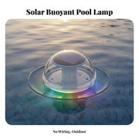 Solar Buoyant Pond Glow Weatherproof Color Changing Pond Glow LED Buoyant Lamp