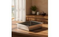 Tofu Form with Pressing Cover Rust-Resistant Tofu Molding Box Heavy Duty Paneer Press for Vegetarians, Kitchen
