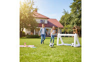 Easy to Set up Inflatable Football Goal Lightweight Inflatable Goal Frame for Children, Yard, Outdoor, Park