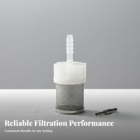 Stainless Steel Mesh Strainer Debris Water Pump Inlet Strainer Construction Aquarium Pump Intake Strainer for Garden Ponds, Rain
