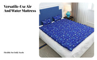 Cooling Water Mattress Leak-Resistant Summer Cooling Bed Mat No Electricity Required Water-Filled Bed Pad for Hot Sleepers, Dorm Room