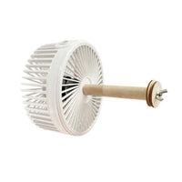 Long-Lasting Rabbit Cooling Fan Easy to Clean Chinchilla Fan Chew Resistant Pet Care Hygienic for Summer