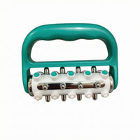 Metal Rods U-Shaped Massage Roller Hand-Operated Handheld Massage Roller Lightweight Self Care Tool Multipurpose for Legs, Back, Shoulders, Waist