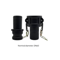 2 Inch Hose-Lock Fitting Lightweight C E Adapter Industrial Connector fit Water Transfer