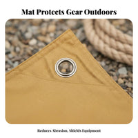 Abrasion Resistant Rock Climbing Rope Pad Thickened Design Mountaineering Rope Mat Long-Lasting Climbing Gear Organizer Mat Heavy-Duty for Mountaineers, High-Altitude Workers, Rescue Teams, Caving, Outdoor Activities