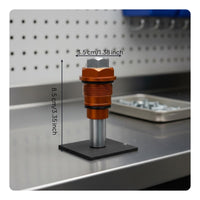CNC Machined Timing Chain Tensioner Solid & Long-Lasting Timing Chain Tensioner Adjuster Anodized Finish Motorcycle Part Easy Installation for Performance Riders