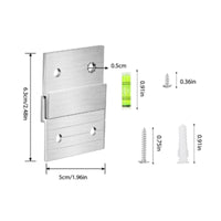 Z Clip Hanger Heavy Duty Z-Shaped Bracket Hanger Mounting Bracket with Screws Easy to Install Hanging Hardware Sturdy for DIYers