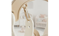 Easy Assembly Indoor Baby Swing Stable Design Plastic Toddler Swing Chair Gently Contoured Rounded Edges Kids' Play Equipment Non-Slip Base for Playroom