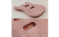 DIY Guitar Body with Routed Cavities Customizable Guitar Body Blank Custom Sanded for Luthiers, Guitarists