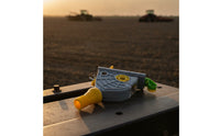 Single-Chamber Seeder Hopper with Drive Interface Transparent Sowing Box Mechanical Metering Box Compact for Agriculture