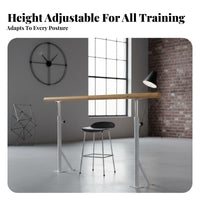 Adjustable Height Dance Barre Sturdy Construction Adjustable Height Dance Barre Stable Home Stretching Bar for Dancers, Children