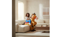 Inflate Inflatable Ride on Horse Costume Funny Mounted Horse Costume Lightweight Comfortable for Stage Performances