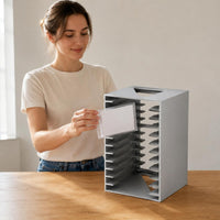 Desktop Cd Organizer Smooth Finish CD Storage Rack Versatile DVD Storage Rack
