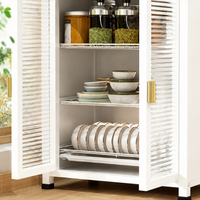 Dish Rack Kitchen Rack 60cm 2-Tier Draining Kitchen Organizer