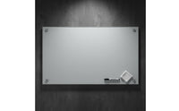 Attractive Glass Whiteboard Ultra-White Tempered Glass Whiteboard Office Display Glossy Polished for Teaching, Training