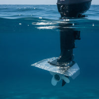 Water Pressure Plate Anti-Cavitation Stabilizer Plate with Brackets Easy to Install Trim Tab for Boaters