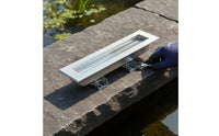 Underwater Light Housing Stainless Steel Recessed Light Housing Easy Installation Long-Lasting for Water Features, Ponds