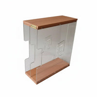 Vinyl Record Holder Desktop Organizer Elegant Display for Home Listening