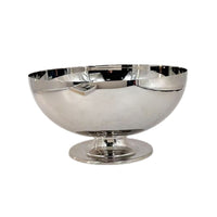 Pedestal Bowl Stainless Steel Fruit Bowl with Pedestal Elegant for Dining Room