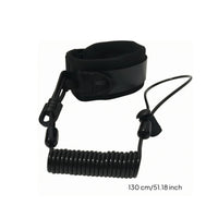 Anti-Loss Padded Cuff Leash Attachment Hardware Coiled Leash for Diving, Surfing