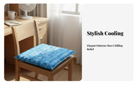 Non-Electric Water-Filled Cooling Mattress No Electricity Required Summer Water Mat Leak Proof Dormitory Cooling Mattress Puncture Resistant for Students, Elderly, Hot Sleepers, Dorm Room, Office, Sofa