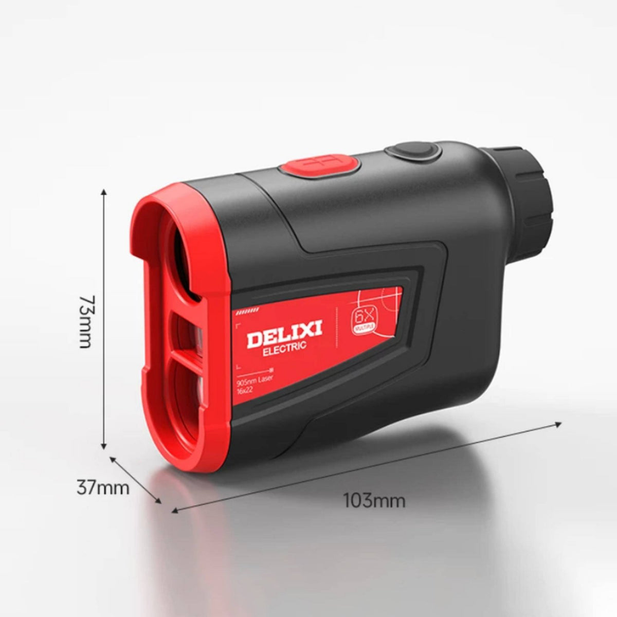 High Precision Golf Rangefinder Flagpole Lock Laser Rangefinder Multi-Function Handheld Laser Distance Meter USB-C Rechargeable for Golfers, Hunters, Outdoor