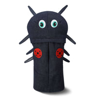 Cartoon Driver Headcover Structured Ladybug Headcover Cute Golf Club Head Cover for Golfers