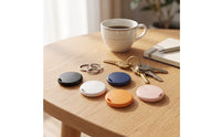5 Pieces Wireless Bluetooth Tracker Portable Anti-Lost Device Smart Tracker Tag Sound Notification for Pets, Children, Keys, Bags, Luggage