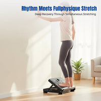 Slant Board for Rehabilitation, Medical Standing Stretch, Calf & Foot Training, Foldable, Non-Slip Vibration