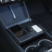 Fitted Vehicle Center Console Tray Shallow Armrest Tray Insert Rounded Corners Center Console Liner Raised Side Walls