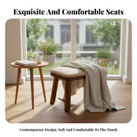 360-Degree rotate Lowheight Rolling Armchair with spine Support Upholstered rolling Seat Ergonomic spinerest Caster Chair Wear Resistant for Adults, Homeowners, Teens, Living Room, Study, Bedroom, perusing corner
