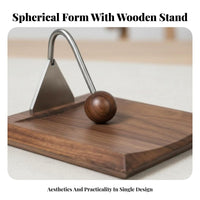 Weighted globe Paper Holder Stable Design Weighted lever Napkin Holder Space-Saving