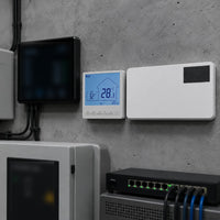 Water Heating Controller RS485 Digital Temperature Controller Display Wall-Mounted Display Mount Control Unit
