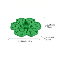 Flower Bee Feeder Honeycomb-Style Bee Feeder Detachable for Backyard, Apiary