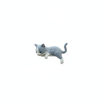Cartoon Design Car Dashboard Cat Decoration Playful Poses Cute Cat Figurine Funny Car Screen Decoration Long-Lasting PVC Material for Computer Monitor, Office Desk, Rearview Mirror