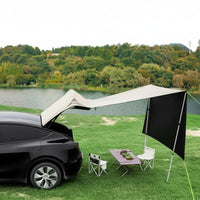 Sun Protection Car Rear Awning Heat Insulation SUV Tailgate Tent Easy Installation Camping Equipment Portable for Campers, Outdoor
