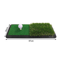 Portable Golf Practice Mat with Rubber Base Easy to Clean Golf Practice Mat Versatile Long-Lasting for Golfers, Beginners, Backyard