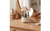 Christmas Tree Rotating Ornament musical box Gift Rotating Ornament musical box Collectible