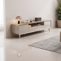 TV Cabinet with Drawers Solid Wood TV Stand with Drawers Fully Assembled for Living Room