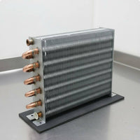 Refrigeration Chamber Evaporator Shell Type Fridge Evaporator Stable Performance Freezer Condenser