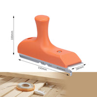 Edge Banding Trimmer 3 in 1 Curved Trimming Planer Ergonomic Handle Manual Chamfer Plane for Carpenters, Workshop