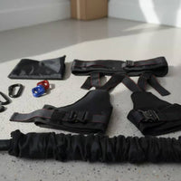 Elevated Suspension Belt High Strength Suspension Swing Strap Pilates Stretch Strap Heavy Load Capacity Fitness Gear Sturdy