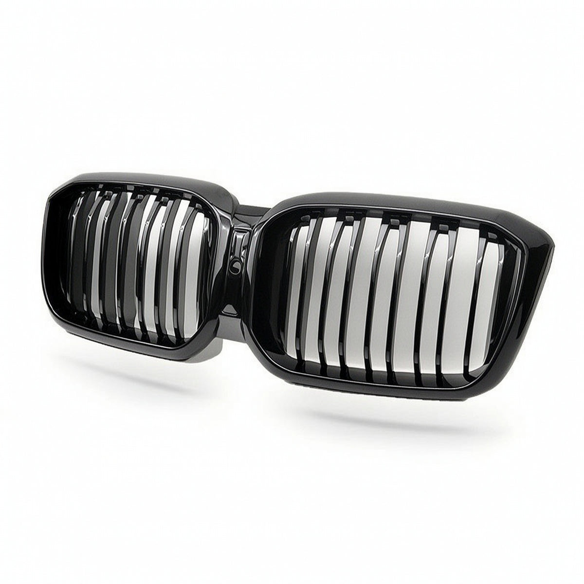 Gloss Black twoBar Kidney Grille ABS Front Kidney Grille Painted Lightweight