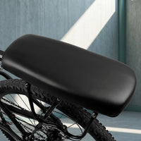 Easy to Install Passenger Seat with Mounting Base Sturdy Cycle Rear Seat Cushion Sturdy Bike Rear Rack Pad Soft for Passengers