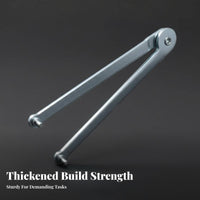 Thickened Design Adjustable peg Wrench Extended Length Disassembly Tool adaptable Spanner sturdy Construction for DIY hobbyists, craftsmans, Professionals, Machinery Maintenance, Home Repair, Garage