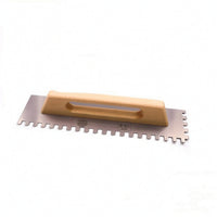 Notched Trowel Corrosion-Resistant Mortar Trowel Tool Rectangular Long-Lasting for Tilers, Tile Installation, Masonry Work