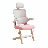 Ergonomic Design rotating Task Chair with Flip-up Arms Height Adjustable Computer Seat Breathable spinerest Office Furniture for Teenagers, Students