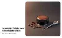 Automatic Height Adjustment Weight-Based Coffee Distributor 304 Stainless Steel Base Espresso Distributor Tamper Set Consistent Tamping